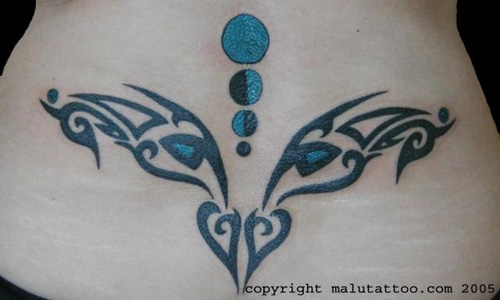 Tribal Tattoo Lower Back 1