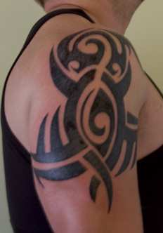 Tribal Tattoo Shoulder